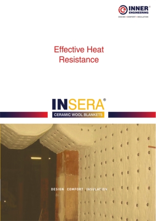 INSERA® Ceramic Wool Blankets – High-Temperature Insulation Solutions