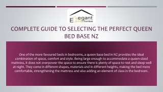 Complete Guide to Selecting the Perfect Queen Bed