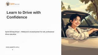 Driving School Near Me Melbourne - Learn to Drive with Confidence