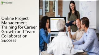 Online Project Management Training for Career Growth and Team Collaboration Success
