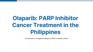 Olaparib 150mg Tablet