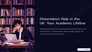 Expert Dissertation Help in the UK | Achieve Academic Excellence