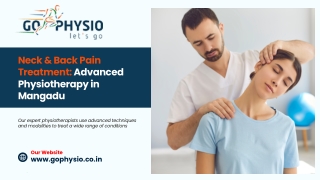 Effective Neck & Back Pain Treatment in Mangadu | Go Physio