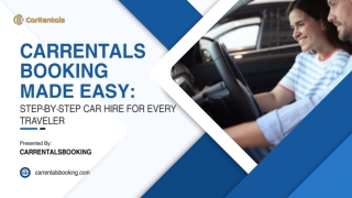Carrentalsbooking Made Easy Step-by-Step Car Hire for Every Traveler