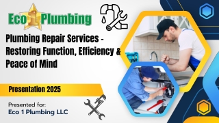 Plumbing Repair Services – Restoring Function, Efficiency & Peace of Mind