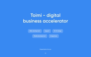 Toimi's presentation