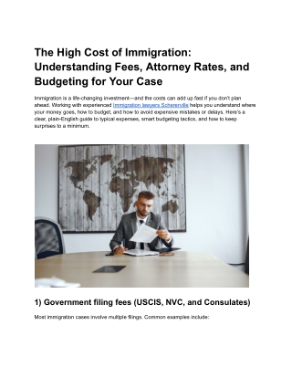 The High Cost of Immigration_ Understanding Fees, Attorney Rates, and Budgeting for Your Case