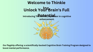 Welcome to Thinkie Inc.