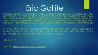 Eric Gallite