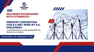 Secure Boundaries with Strength – Leading Concertina Coil & RBT Wire Manufacture