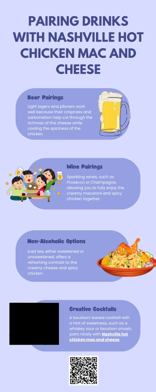 Pairing Drinks with Nashville Hot Chicken Mac and Cheese
