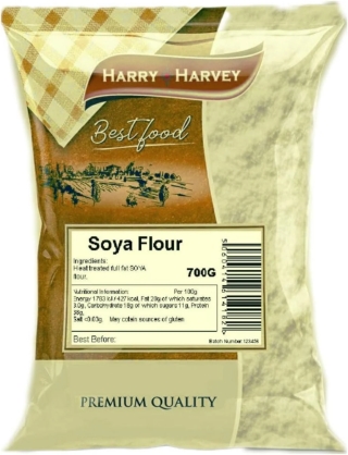 Harry Harvey Soya Flour - 100% Gluten-Free - 700g