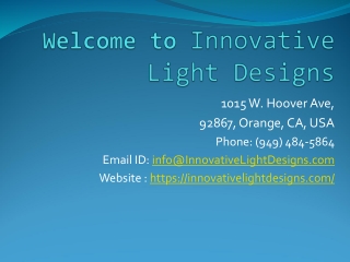 Innovative Light Designs - Outdoor Lighting in Orange County