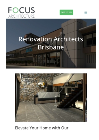 Renovation Architects Brisbane