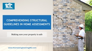 Understanding Structural Guidelines in Home Evaluations.