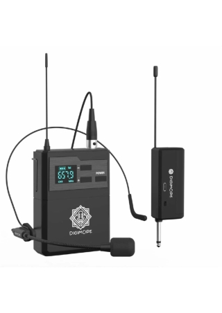 Experience Clear and Reliable Sound with the DIGIMORE D-341s UHF Headset Wireles