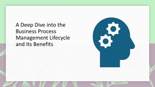 A Deep Dive into the Business Process Management (BPM) Lifecycle and Its Benefit
