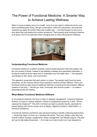 Trusted Functional Medicine Practitioner Near Me Albuquerque