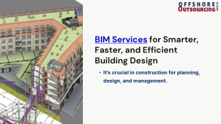 BIM Services for Smarter, Faster, and Efficient Building Design