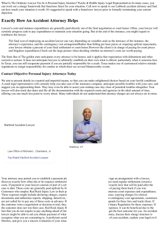 How Much Does An Accident Attorney Expense In Dallas, Tx?