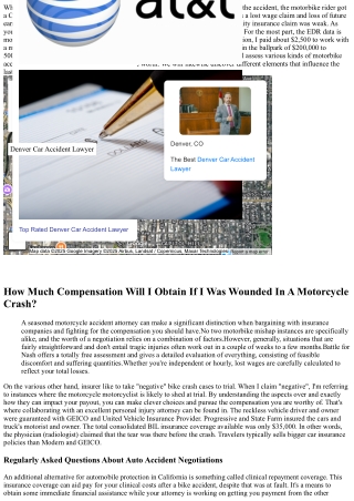 How Much Are Most Bike Mishap Negotiations? Tampa Bay, Fl Mincone Personal Injur
