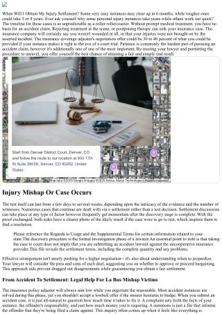 The Length Of Time Does It Require To Resolve A Personal Injury Claim?