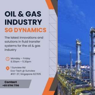 SG Dynamics: Precision Fluid Transfer Solutions with Parker Hose & Fittings