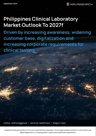 Philippines Clinical Laboratory Industry Growth & Forecast 2027 | Ken Research