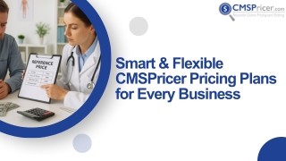 Smart & Flexible | CMSPricer Pricing Plans for Every Business