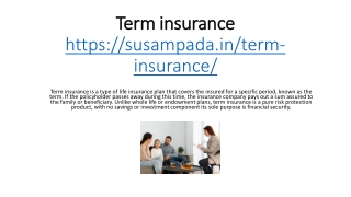 Prepare for Life’s Unexpected Turns. Term Insurance That Shields What Matters Mo