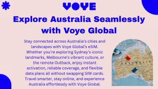 Explore Australia Without Limits with Voye Global