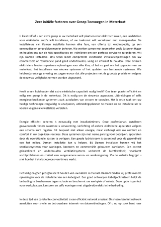 Kabelgoot Monteren – Vergroot nu uw kennis!