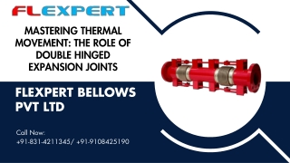 Mastering Thermal Movement The Role of Double Hinged Expansion Joints