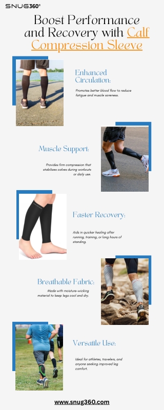 Boost Performance and Recovery with Calf Compression Sleeve
