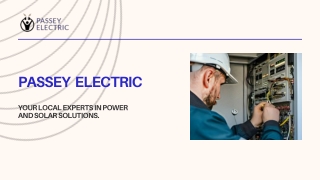 Passey Electric Provides Reliable Home Generator Installation