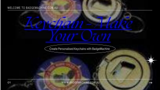 Keychain Make Your Own - Create Personalised Keychains with BadgeMachine