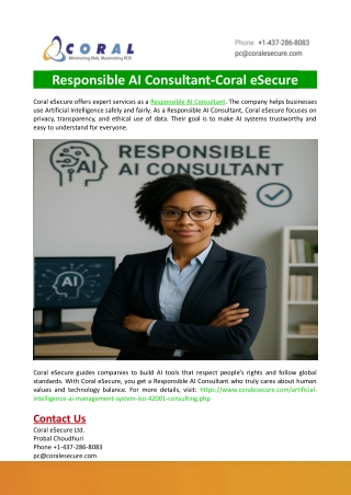 Responsible AI Consultant-Coral eSecure
