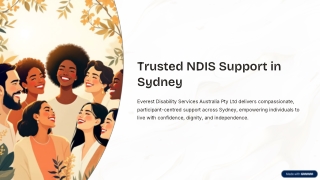 Trusted NDIS Support in Sydney | Everest Disability Services Australia Pty Ltd
