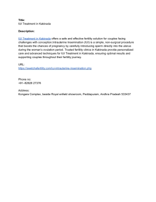 IUI Treatment in Kakinada (3)