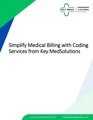 Professional Medical Coding Services  Key MedSolutions
