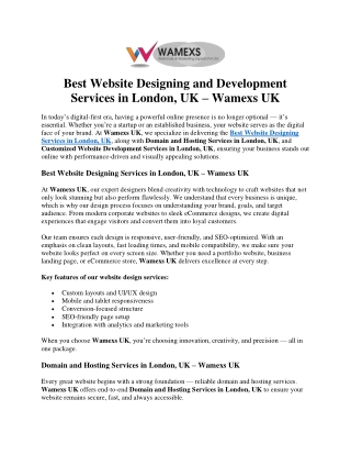 best-website-designing-and-development-services-in-london-uk-wamexs-uk