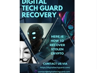 I LOST MY CRYPTO, HOW DO I RECOVER IT? GO TO DIGITAL TECH GUARD RECOVERY