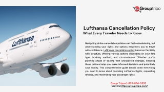 Understanding Lufthansa’s Cancellation Policy Essential Guide for Every Traveler