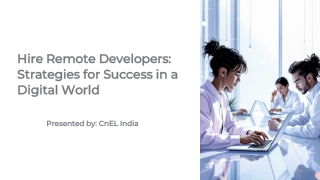 Hire Remote Developers: Strategies for Success in a Digital World