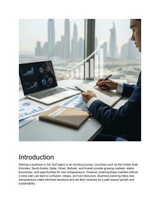 Why Business Planning Matters_ Key Insights for New Entrepreneurs in the Gulf