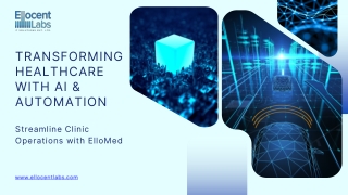 Ellocent Labs Transforming Healthcare with AI & Automation
