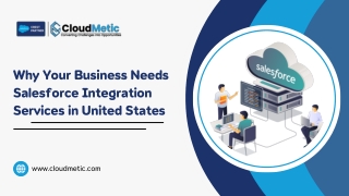 Why Your Business Needs Salesforce Integration Services in United States