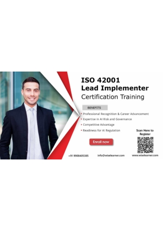 ISO 42001 Lead Implementer Certification – Master the Framework for Ethical AI G