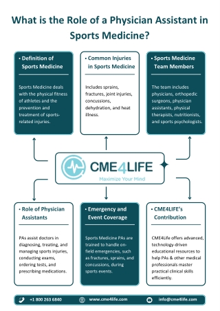 What is the Role of a Physician Assistant in Sports Medicine