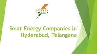 Solar Panel Installation In Telangana